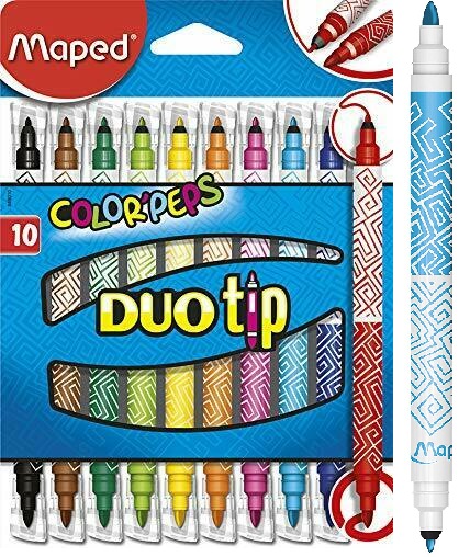 Rotuladores doble punta Maped